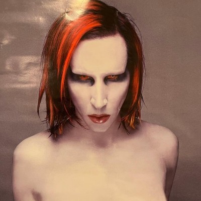 Marilyn Manson Mechanical Animals Original Promo Poster 1998 Rare
