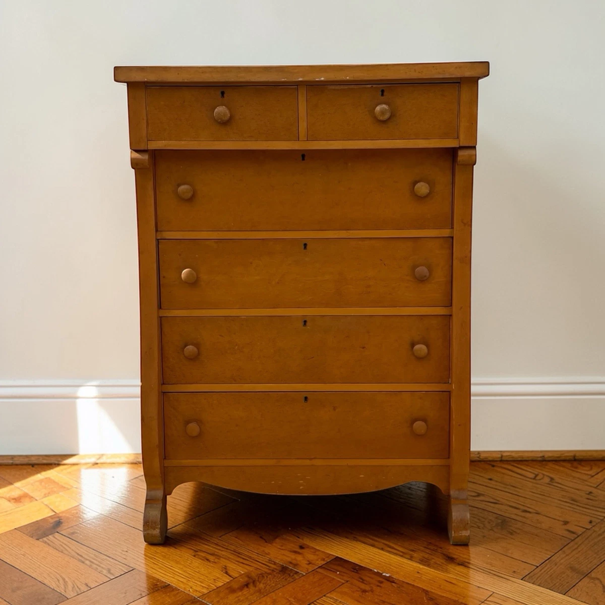 slim fit dress slacks Luxury vintage display cabinet with touch of gold – Dresser and Drawer