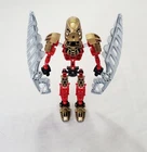 Lego BIONICLE 8811 Toa Lhikan Figure Only 100% Complete With Fire Swords