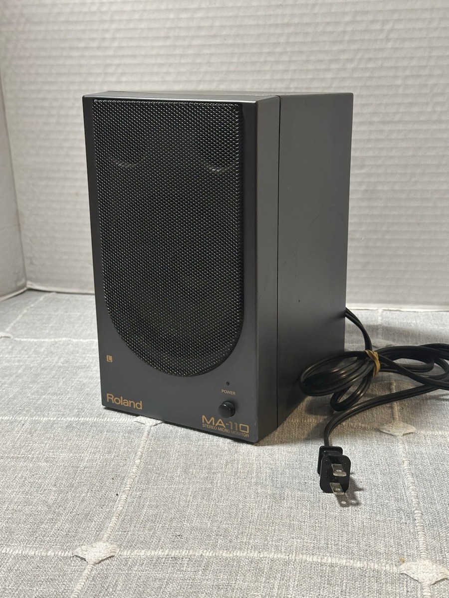 ［値下げOK］　Roland MA-110 アクティブスピーカー Roland MA-110 Micro Monitor Speaker (Single) | eBay