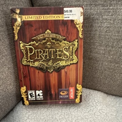 Atari Sid Meier's Pirates! Live the Life Limited Edition PC Manual NTSC-U/C 2004