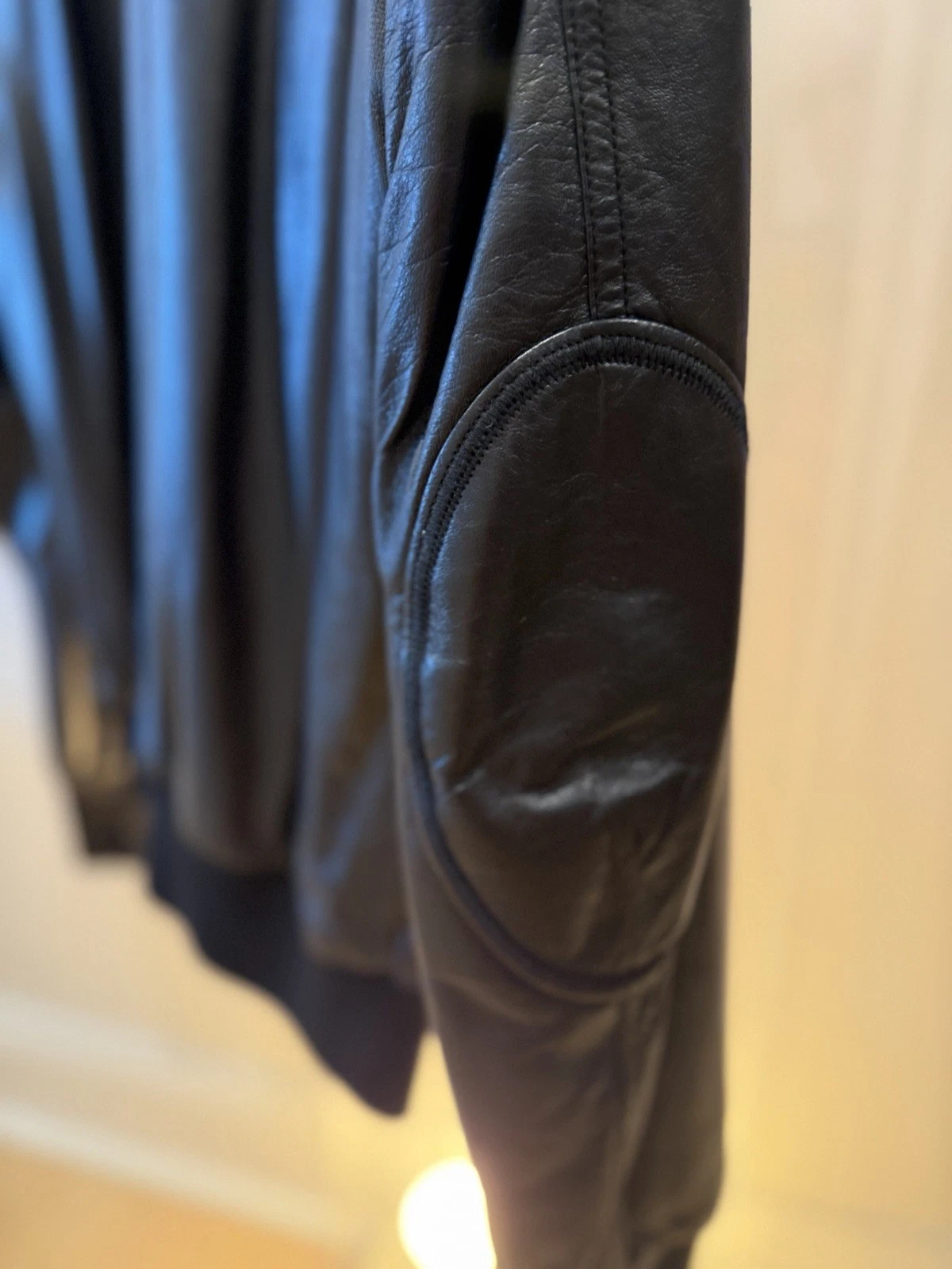 Bally Leather Jacket Men’s Black Size 36 (IT 46) Made In Italy image 6