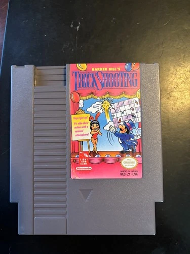 Barker Bill's Trick Shooting Nintendo Entertainment System NES Video Game Cartri