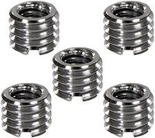 Foto&Tech Metal 1/4 Inch to 3/8 Inch Tripod Thread Adapter, Easy Mount Convert S