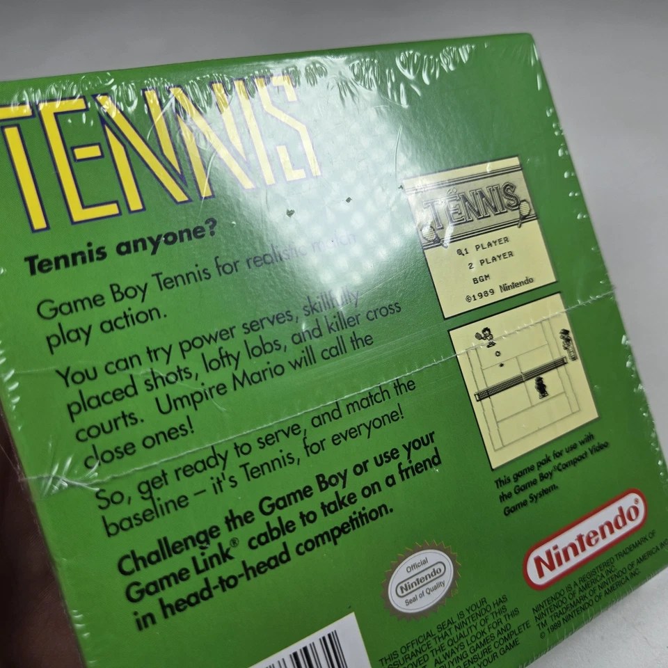 Tennis Original Nintendo Gameboy Player's Choice Factory Sealed - Image 4 of 4