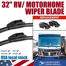 32 Inch Wiper Blades for Rv or Motorhome rv windshield wipers 12mm 9mm J Hook