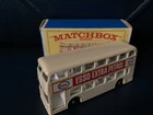 #74 NIB Vintage Matchbox Lesney Esso Extra Petrol Daimler Bus UK Time Capsule