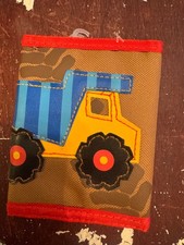 Stephen Joseph Dump Truck Kids Trifold Wallet