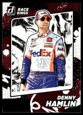 Denny Hamlin 2022 Donruss #21 NASCAR READ FREE SHIPPING AutographDen