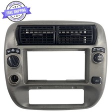 95-04 Ford Ranger Radio Bezel Dashboard Trim Vents Silver 4x4 Fog Lights Oem 95-04 Ford Ranger Radio Bezel Dashboard Trim Vents Silver 4x4 Fog Lights Oem