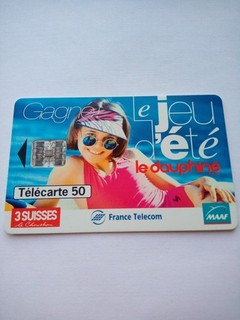 Telecard France/private public/in 1653/empty