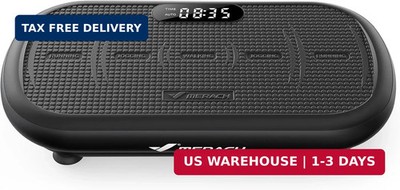 MERACH Vibration Plate Exercise Machine, Vibration Plate 440 Lbs Capacity, Bluet