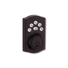 Kwikset Powerbolt Venetian Bronze Zinc Electronic Deadbolt 992400-003
