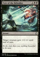 Eyes of the Beholder 101/281 AFR MTG Magic the Gathering card