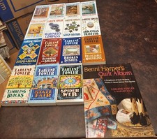 Benni Harper Mysteries by Earlene Fowler Complete Lot, Vol 1-15 + Quilt Album