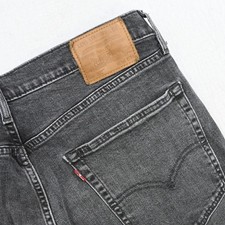 Levi's Premium 502 Regular Fit Tapered Stretch Denim Jeans Mens Size 36 x 34