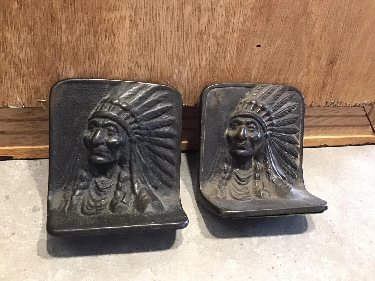 Antique Indian Bookends In Collectible Book Ends for sale | eBay