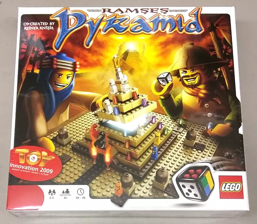 Mængde penge ikke noget udlejeren LEGO Games 3843 Ramses Pyramid NEW! Board Game Mummy Gold Explorer Figure  Knizia | eBay