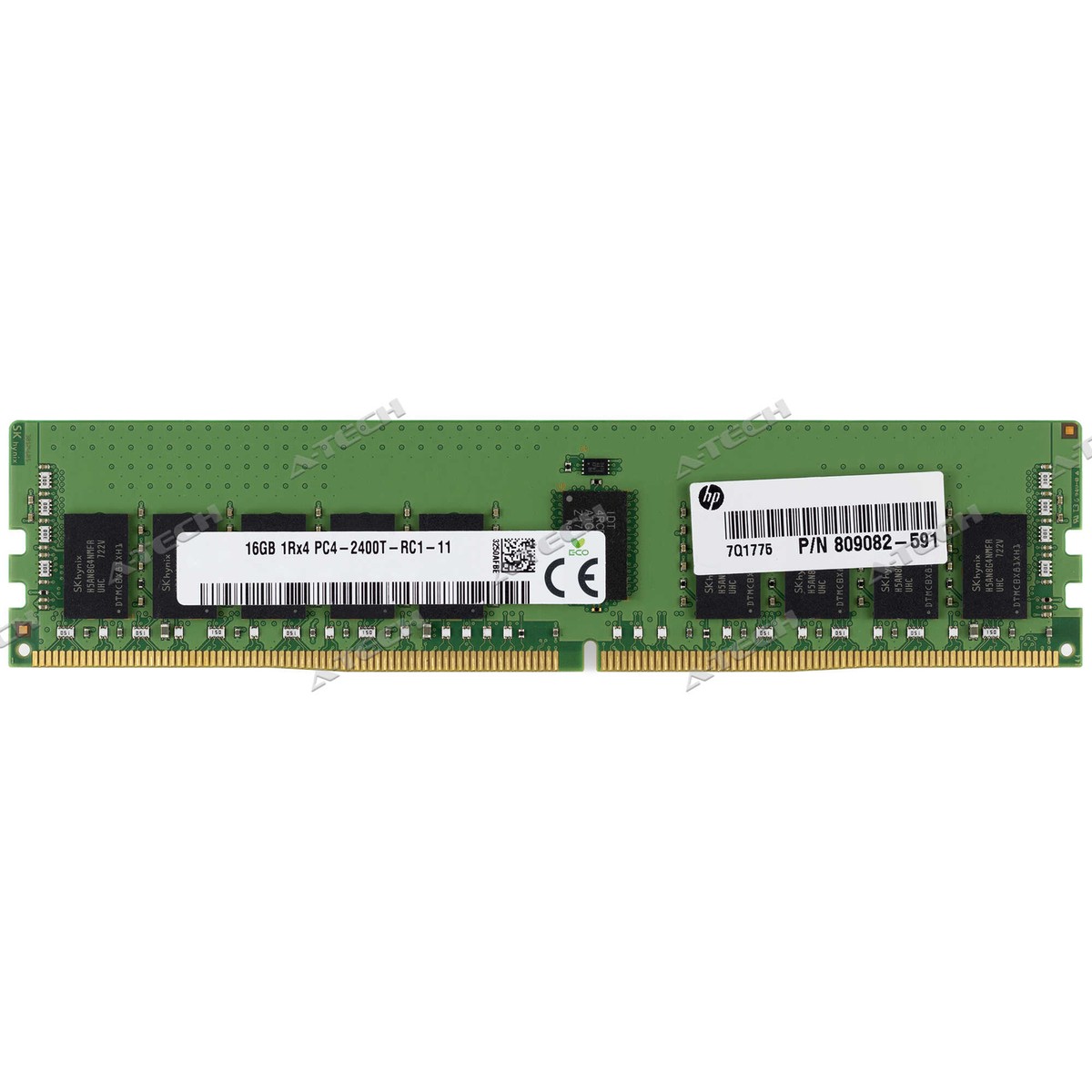 HP 16GB 1RX4 PC4-2400T DDR4 メモリー 809082-591 HP 16GB DDR4-2400 