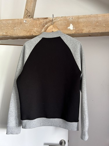 Mens Reiss ‘Nathan ‘ Neoprene Bomber 100 % Cotton Jacket Size Small Zip Up - Picture 18 of 24