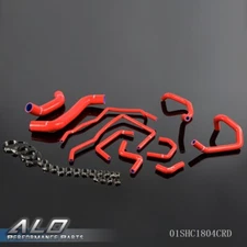 Red Silicone Radiator Hose Kit Fit For 2008-2011 Subaru Impreza WRX MK10 GRB/GH