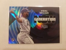 2022 Topps Update Generation Now Vidal Brujan RC #GN-86 Blue Tampa Bay Rays