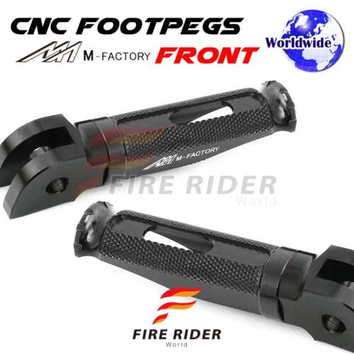 CNC Black Rider Foot Pegs SHINOBI For Yamaha TDM 900 02 03 04 05 06 07 08 09 10