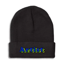 Beanies for Men Artist Winter Hats for Women Acrylic Skull Cap 1 Size