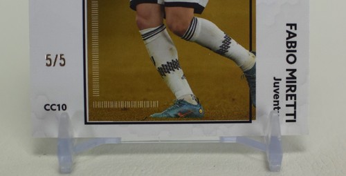 2022 Topps Total Football Gold #CC10 Fabio Miretti 5/5 Juventus - Picture 4 of 8