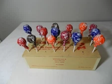 VINTAGE 1950'S  CIRCUS POPS SUCKER STORE DISPLAY- VINTAGE CLOWN- VINTAGE CIRCUS