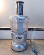 Magic Bullet Veggie Bullet VB-101 Spiralizer & Food Processor W/ Pusher