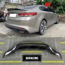 Carbon Fiber/Black Rear Trunk Duckbill Spoile...