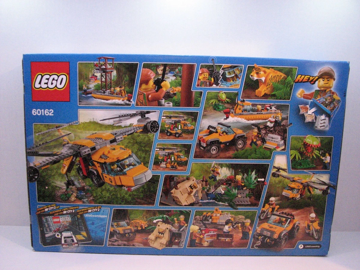 Lego City Jungle Air Drop Helicopter 60162 NISB eBay