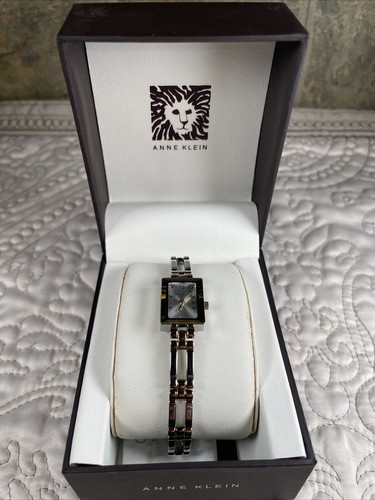 Anne Klein Women's Bracelet Watch Model 10/4899-753H Two Tone Silver and Gold - Picture 2 of 8
