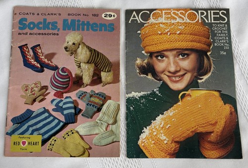Lot of 8 Vintage Pattern Booklets- Coats & Clarks, Workbasket, Annie's Crochet - Picture 3 of 5