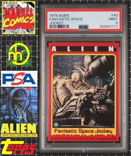 1979 Topps Alien - 43 Fantastic Space Jockey - PSA 9 MINT