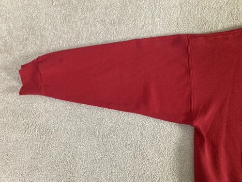 Sudadera Vintage Universidad de Indiana Adulto XL Pulóver Rojo Hoosiers Retro Usada - Imagen 20 de 24