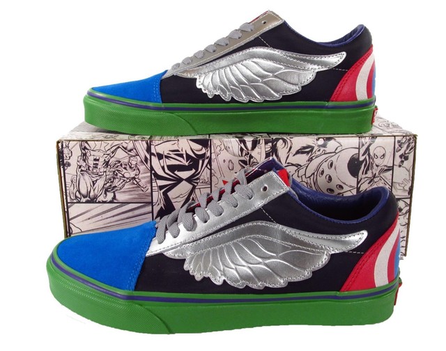 captain marvel vans ebay