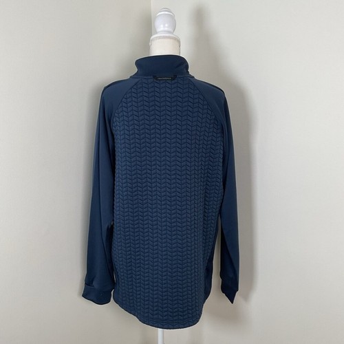 New Balance Men's Nb Heatloft Full Zip Jacket Size Large Natural Indigo NWT - Picture 8 of 12