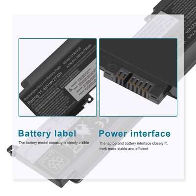 ANTIEE 00HW024 01AV406 Laptop Batterie Replacement Pour Lenovo ThinkPad T460S T470S Series Internal 00HW038 00HW025 01AV462 01AV405 01AV407 01AV408 SB10J79002 SB10J79003 SB10F46476 11.1V 24Wh