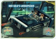 Lego Star Wars Serie 2 Sammelkarten Karte Nr. 171 Han Solo`s Landspeeder