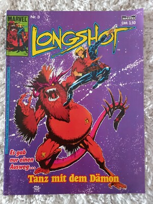 Longshot  Marvel Comic Heft Nr 3 