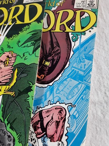 4 The Warlord DC Comic Books #77 79 80 85 1984 - Picture 11 of 12