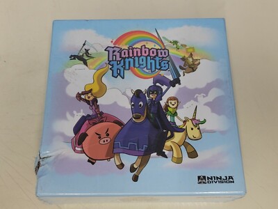 NEW SEALED NINJA DIVISION - RAINBOW KNIGHTS CARD GAME - FREE SHIP