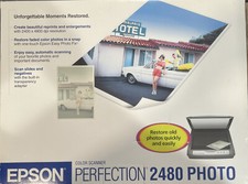 Epson Perfection 2480 scanner piano fotografico