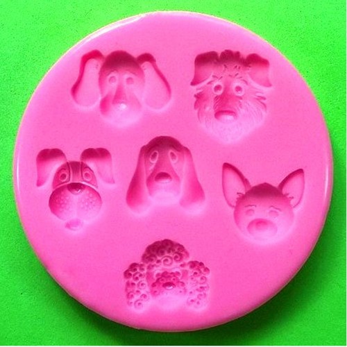Molde de silicona para caniche Chihuahua Bloodhound Spaniel con caras de perro de Fairie Blessings - Imagen 3 de 6
