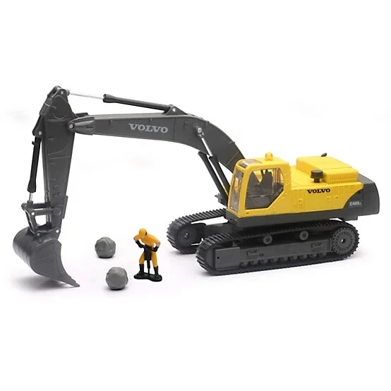 NEWRAY - VOLVO EC460B Excavator w/Sound & Light - 1/32 - NEW Battery Power Toy - Image 2 of 4