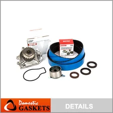 Fit 96-00 Honda Civic Del Sol Si VTEC 1.6L B16A2 Timing Belt Kit Water Pump