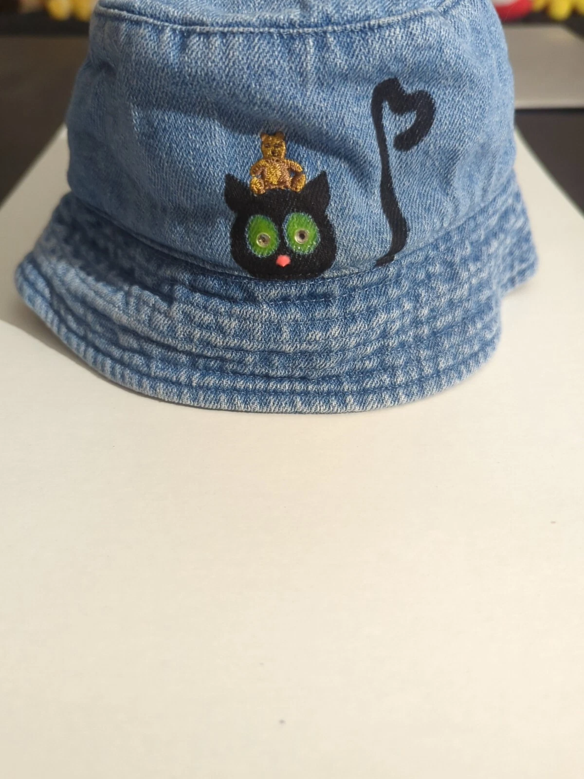 Toddler Bucket Hat Hand Painted by OCEANDESIGNZ