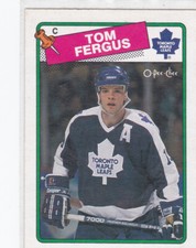 88/89 OPC...TOM FERGUS...CARD # 214...MAPLE LEAFS...FREE COMBINED SHIPPING